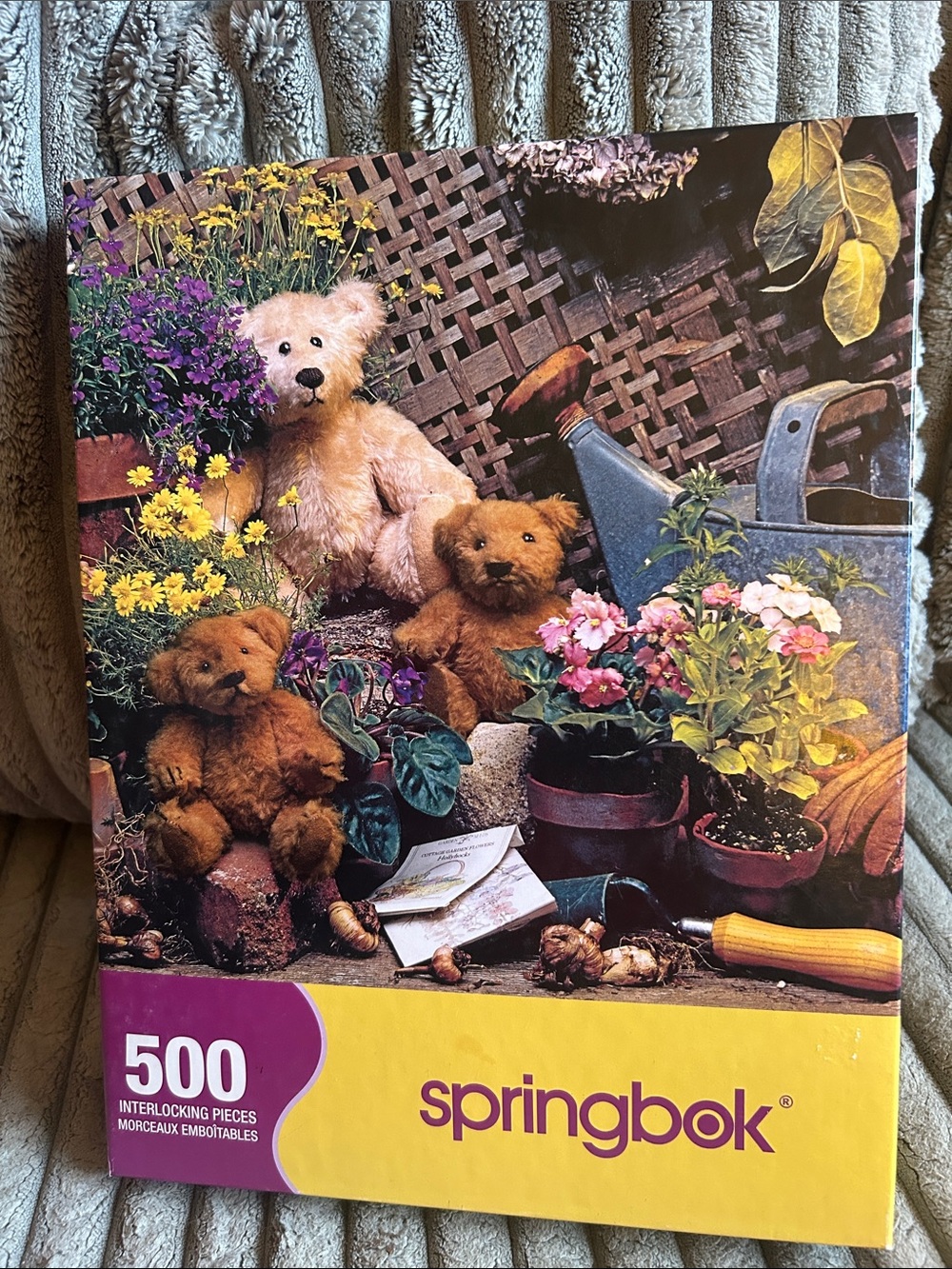 Springbok "Garden Pals" Jigsaw Puzzle 500 Pieces 2006 20” x 20” Made in USA